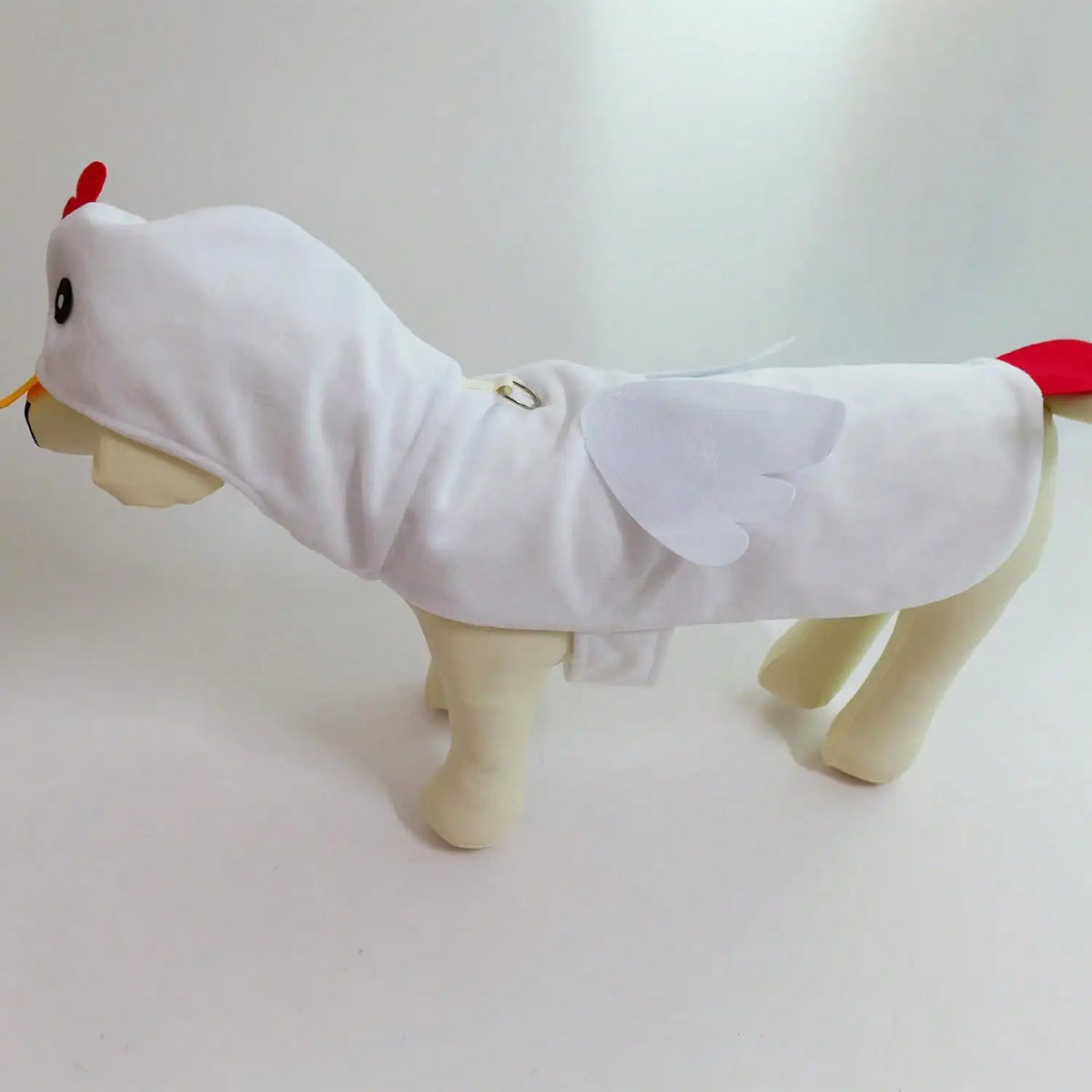 Dog Halloween Costumes Dog Chicken Costume Halloween Pet Clothes For Halloween Pet Party Cosplay White, Large