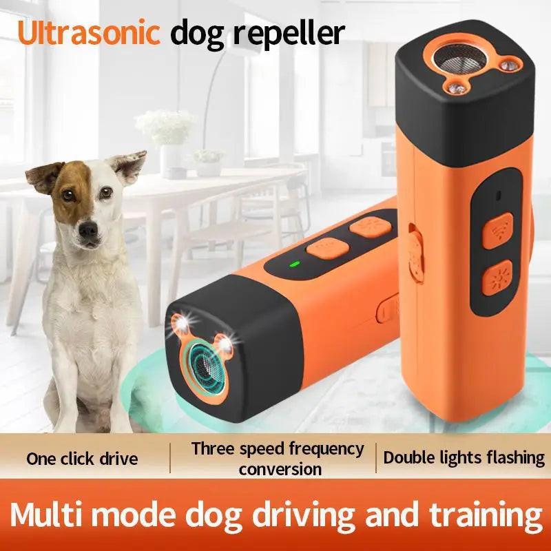Rechargeable Ultrasonic Pet Bark Deterrent Trainer For Dogs