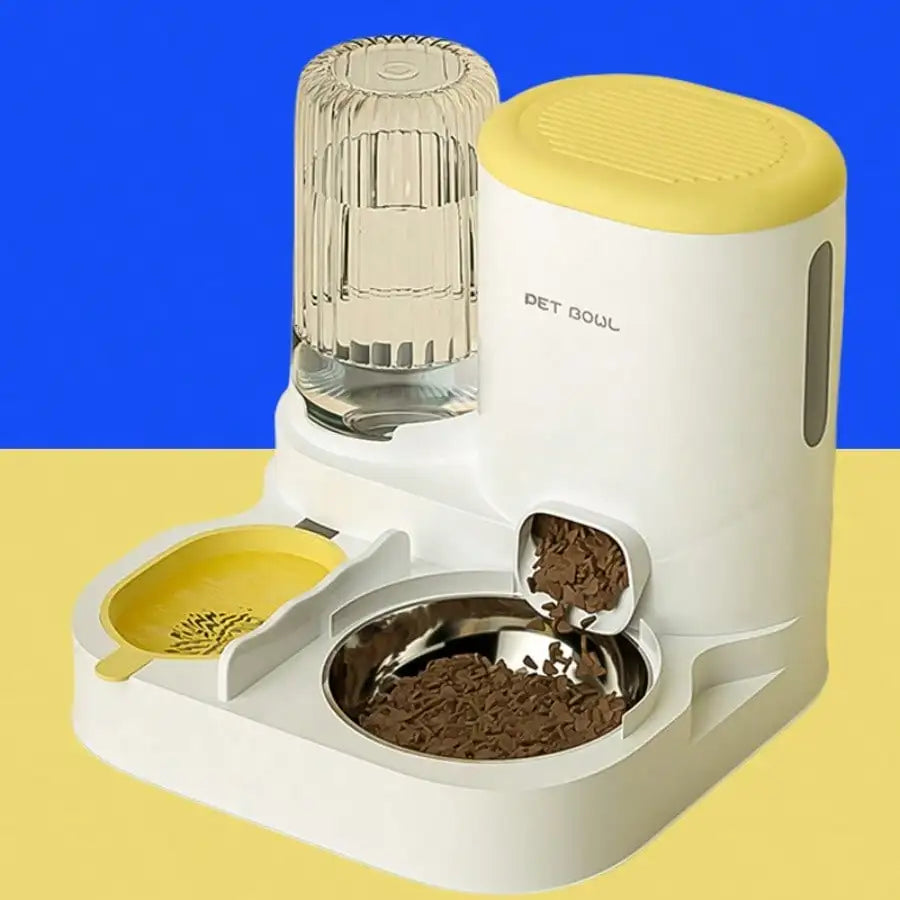 2 In 1 Automatic Pet Feeder Water Dispenser Detachable