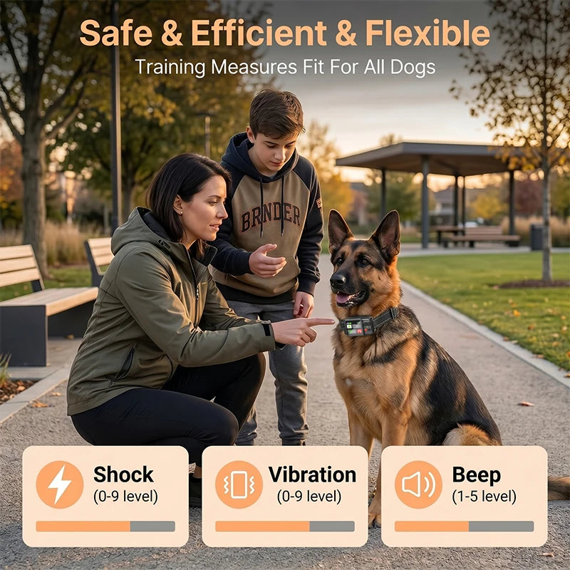 Wireless GPS Dog Fence Waterproof Collar System