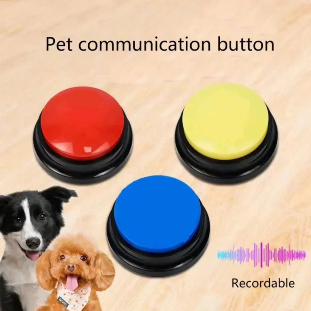 Dog Communication Buttons Voice Recording For Pet Training