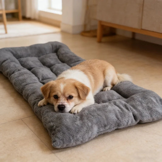 Premium Plush Pet Bed Mat For Dogs Crates And Couches