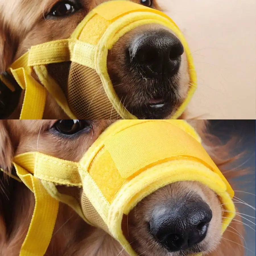 Adjustable Dog Muzzle With Breathable Mesh for All Dogs
