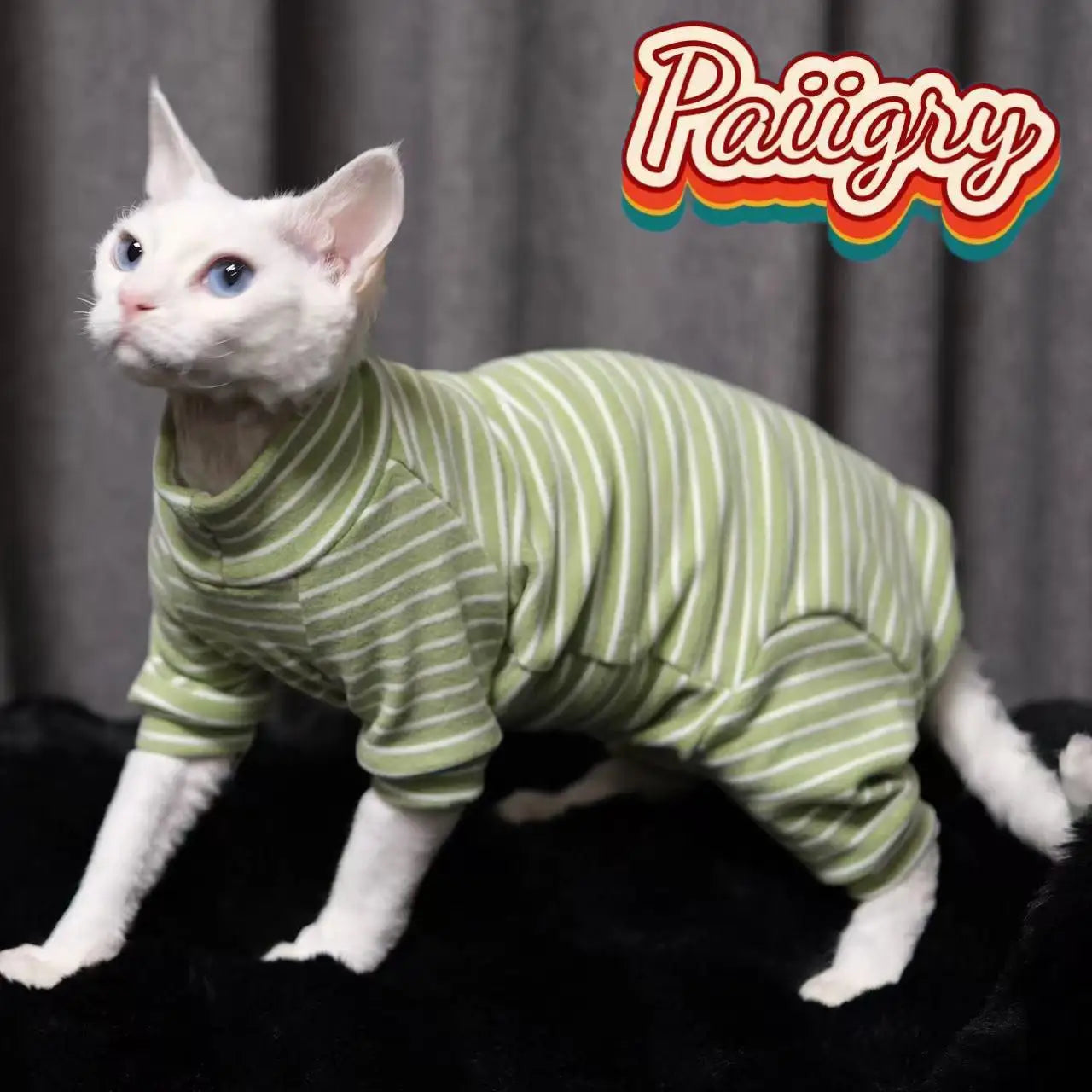 Elastic Warm Sphynx Cat Full Body Comfortable Pet Clothing