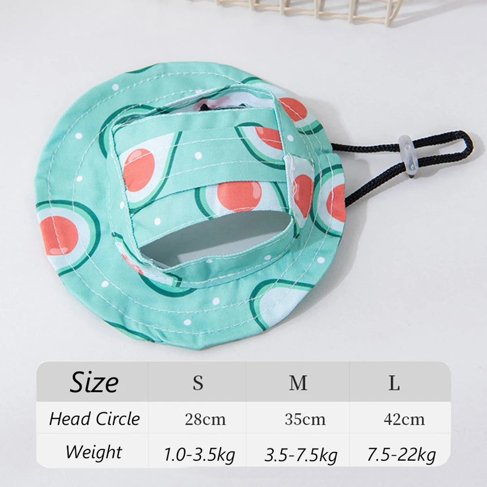 Summer Cat Dog Sunscreen Fisherman Hat for Cats and Dogs
