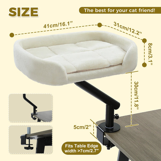PAWZ Road Cat Desk Bed 360 Rotatable Stand For Cats