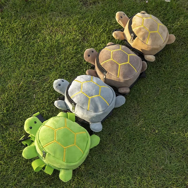 Turtle Shaped Large Capacity Portable Dog Backpack For Small Breeds