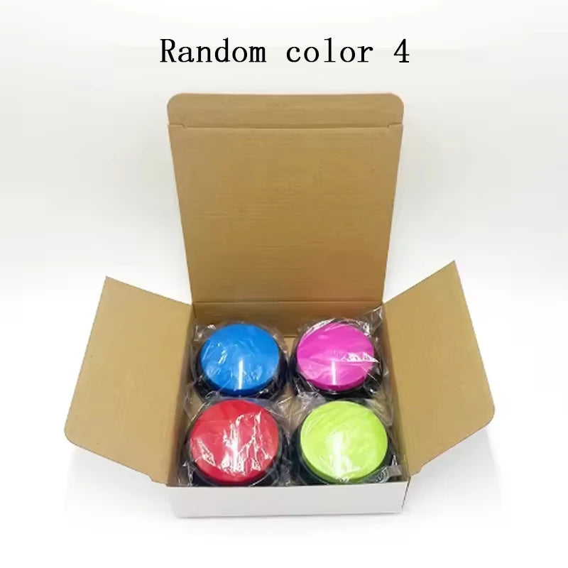 Recordable Dog Toy Talking Button Squeaker Pet Toy