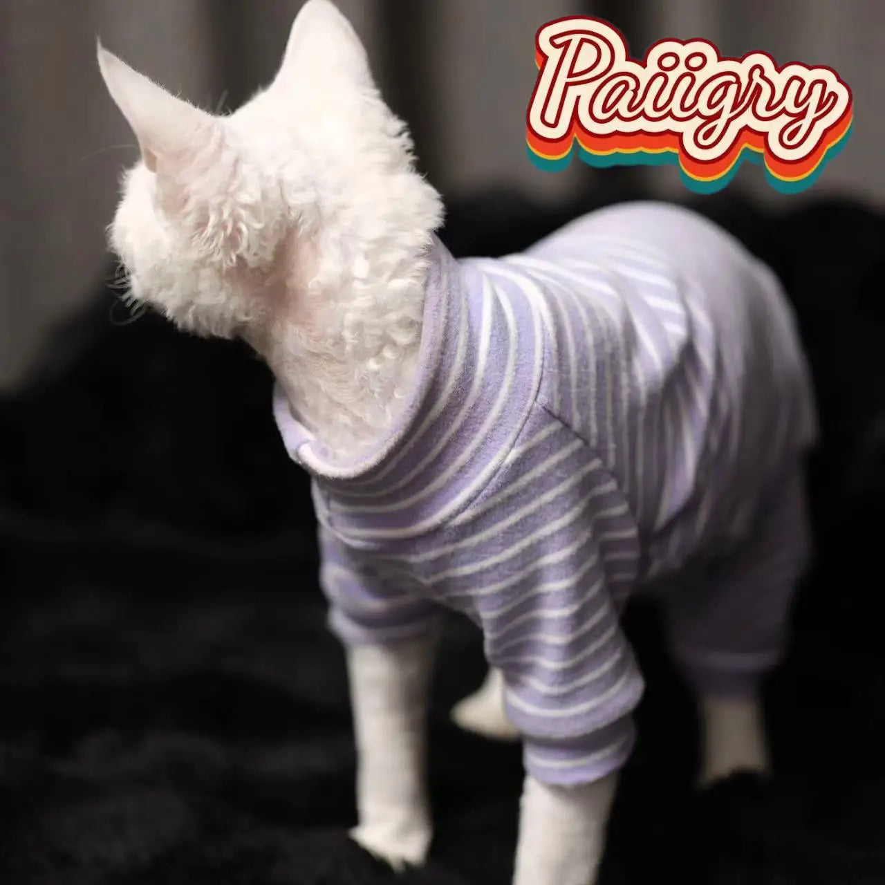 Elastic Warm Sphynx Cat Full Body Comfortable Pet Clothing