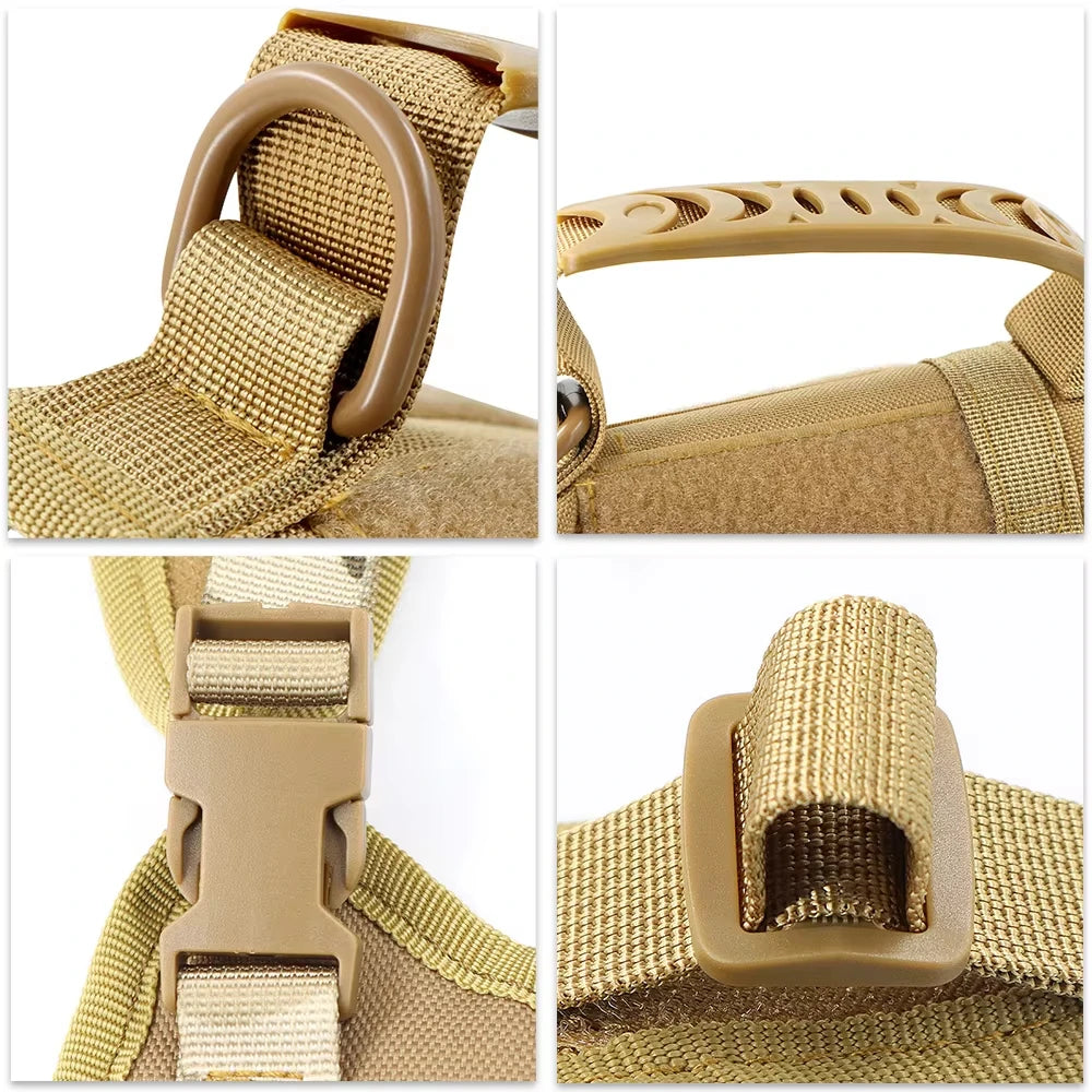 Cat Harness And Leash Set With Adjustable Straps And Handle