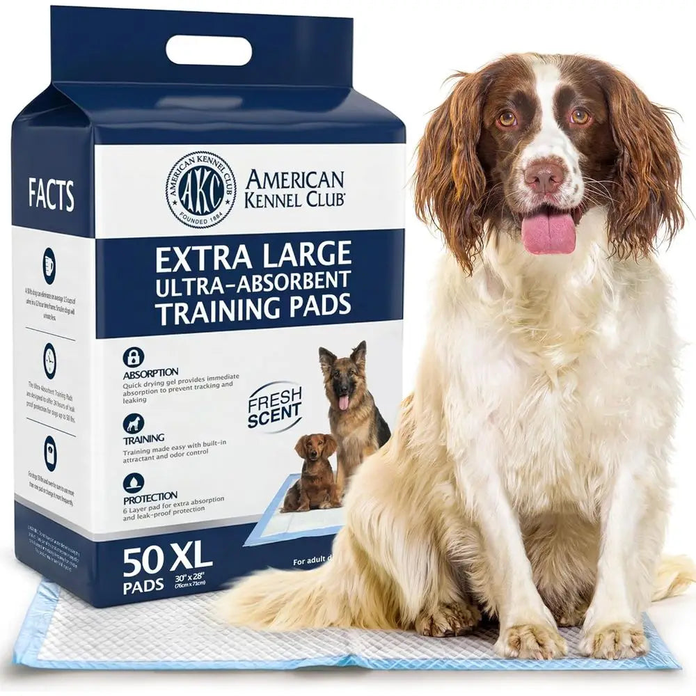 Puppy Training Pads Ultra Absorbent Quick Dry Gel 50 Count