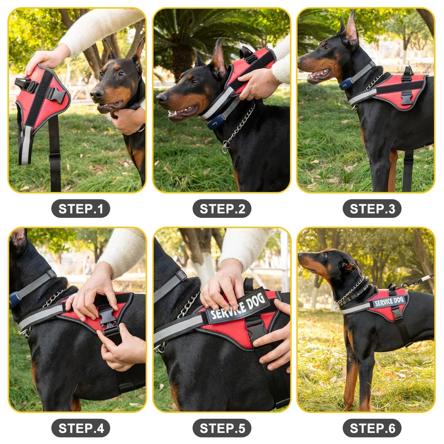 Chest Strap Dog Vest Harness With Quick Release For Border Collie