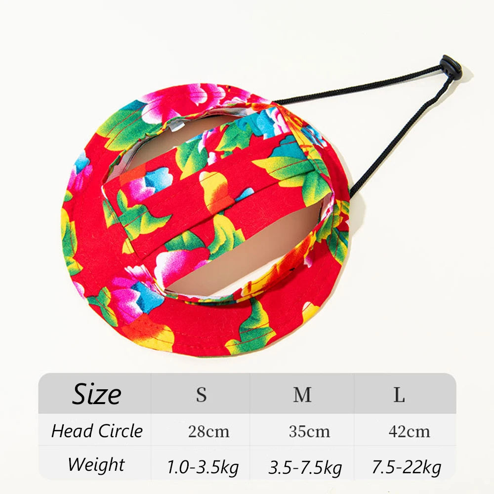 Summer Cat Dog Sunscreen Fisherman Hat for Cats and Dogs
