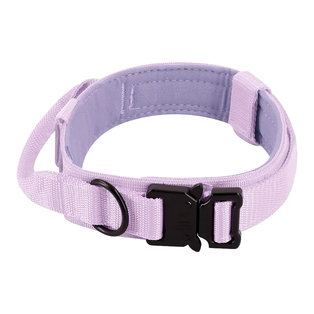 Adjustable Dog Training Collar And Leash Set With Control Handle