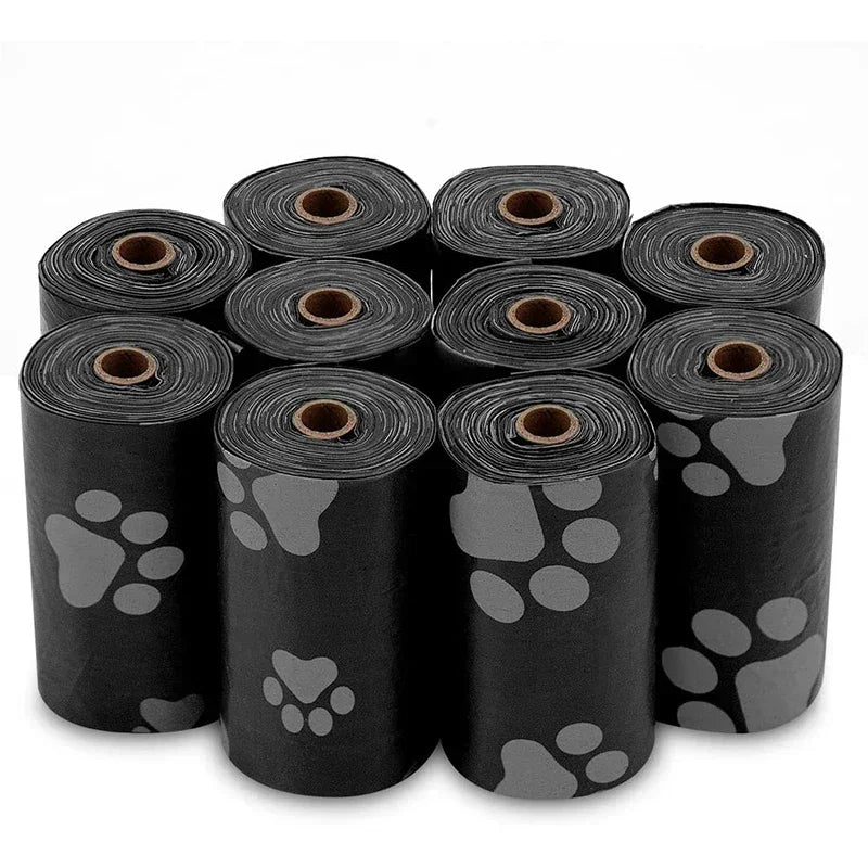 Thick Textured Dog Poop Bag Refill Roll For Outdoor Cleanup