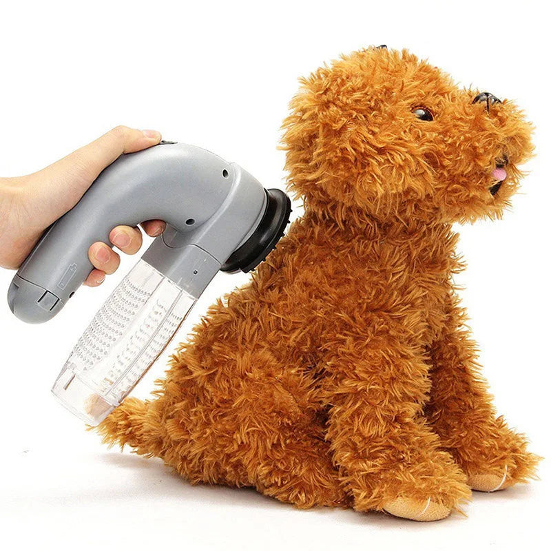 Portable Cat And Dog Hair Vacuum Massage Cleaner For Pets