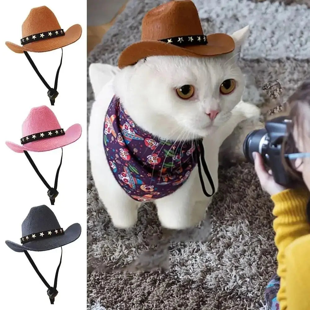 Adjustable Funny Pet Dog Hat For Dogs And Cats Summer