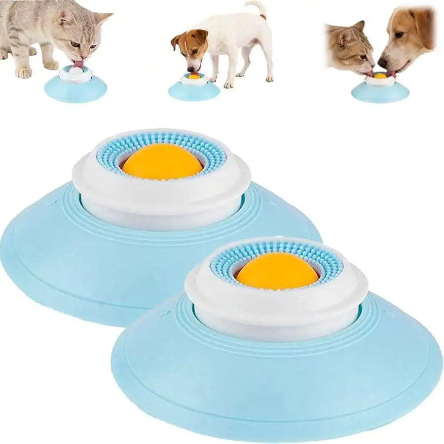 Pet Lick Ball Puzzle Feeder For Dogs And Cats Interactive