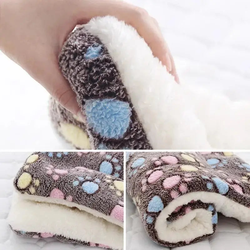 Premium Coral Fleece Pet Sleeping Mat For Dogs And Cats