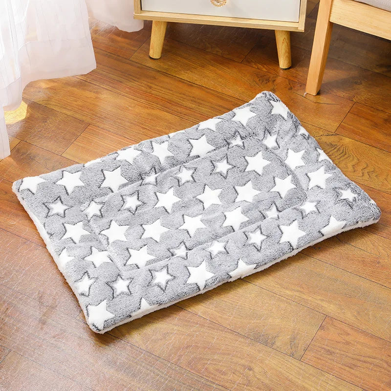 Thickened Flannel Pet Sleeping Cushion For Cats And Dogs