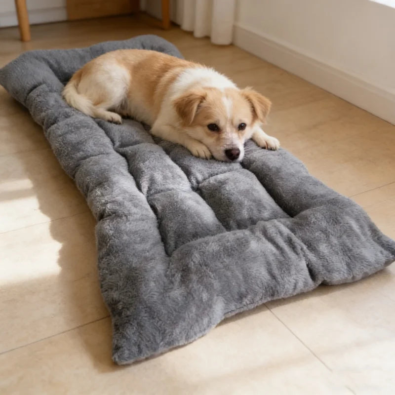 Premium Plush Pet Bed Mat For Dogs Crates And Couches