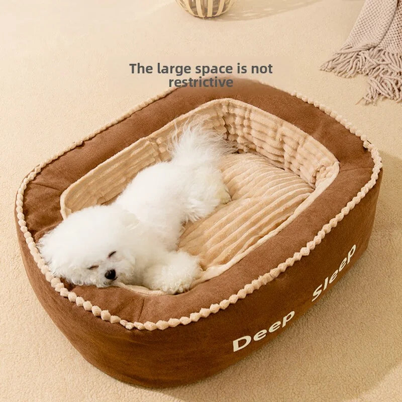 Luxuriously Soft Warm Dog Bed And Cat House Sofa Cushion