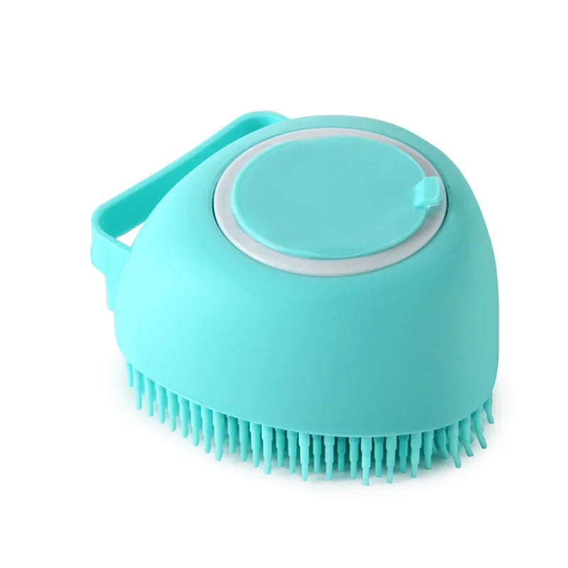 Strongwolf Silicone Pet Bath Massage Gloves Dog Cat Brush Accessory