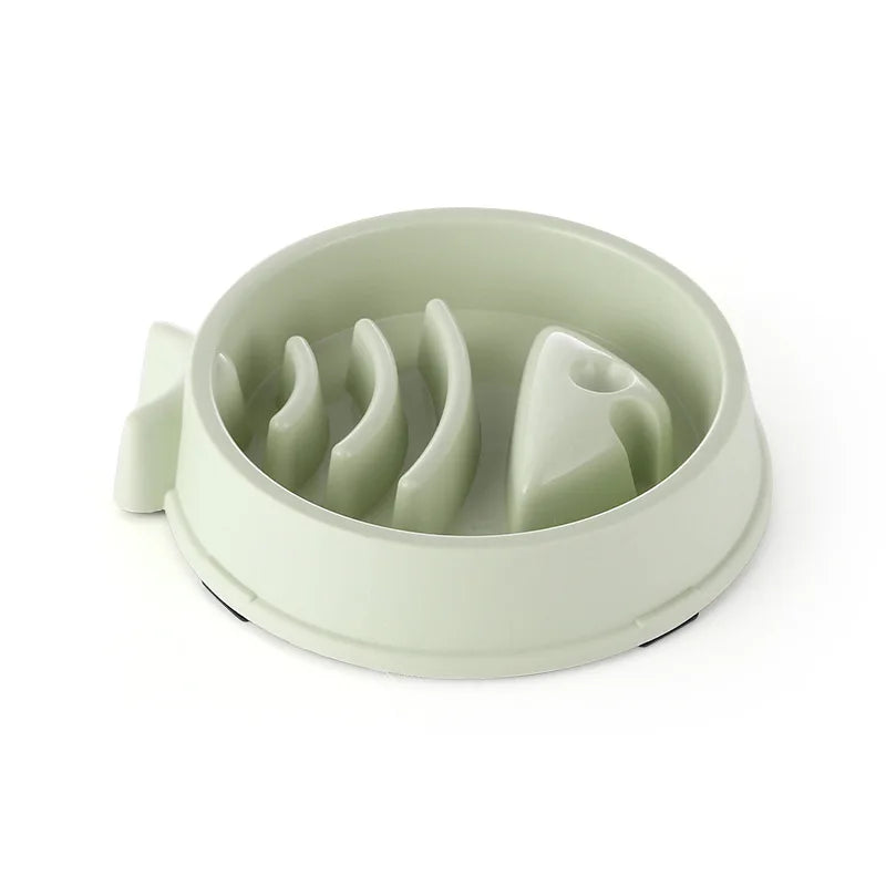 Slow Feeder Dog Bowl With Non Slip Base Maze Design