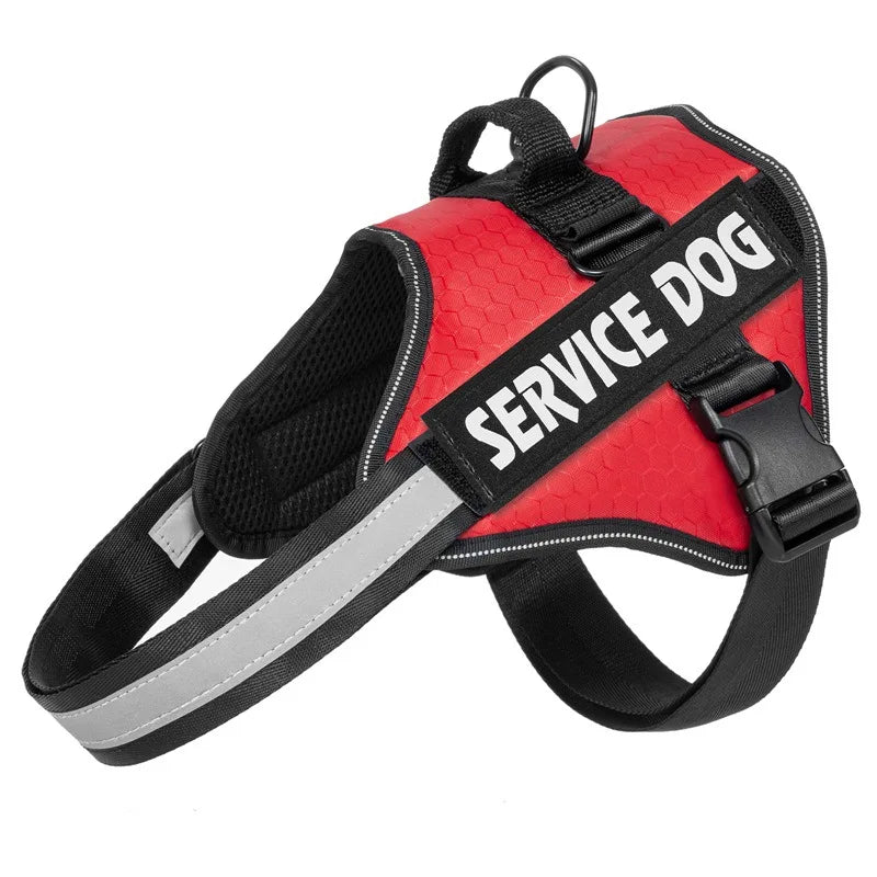 Chest Strap Dog Vest Harness With Quick Release For Border Collie