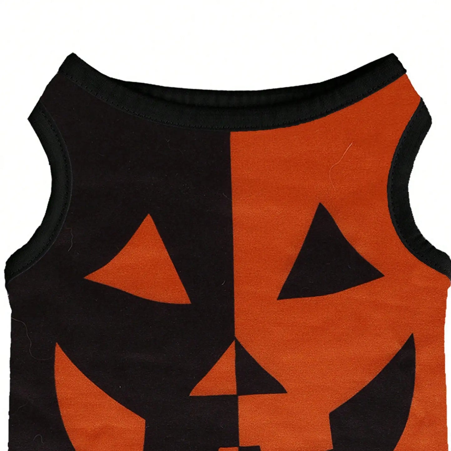 Dog Costume Funny Pumpkin Print Dog Shirt Holiday Apparel For Festival Party Events