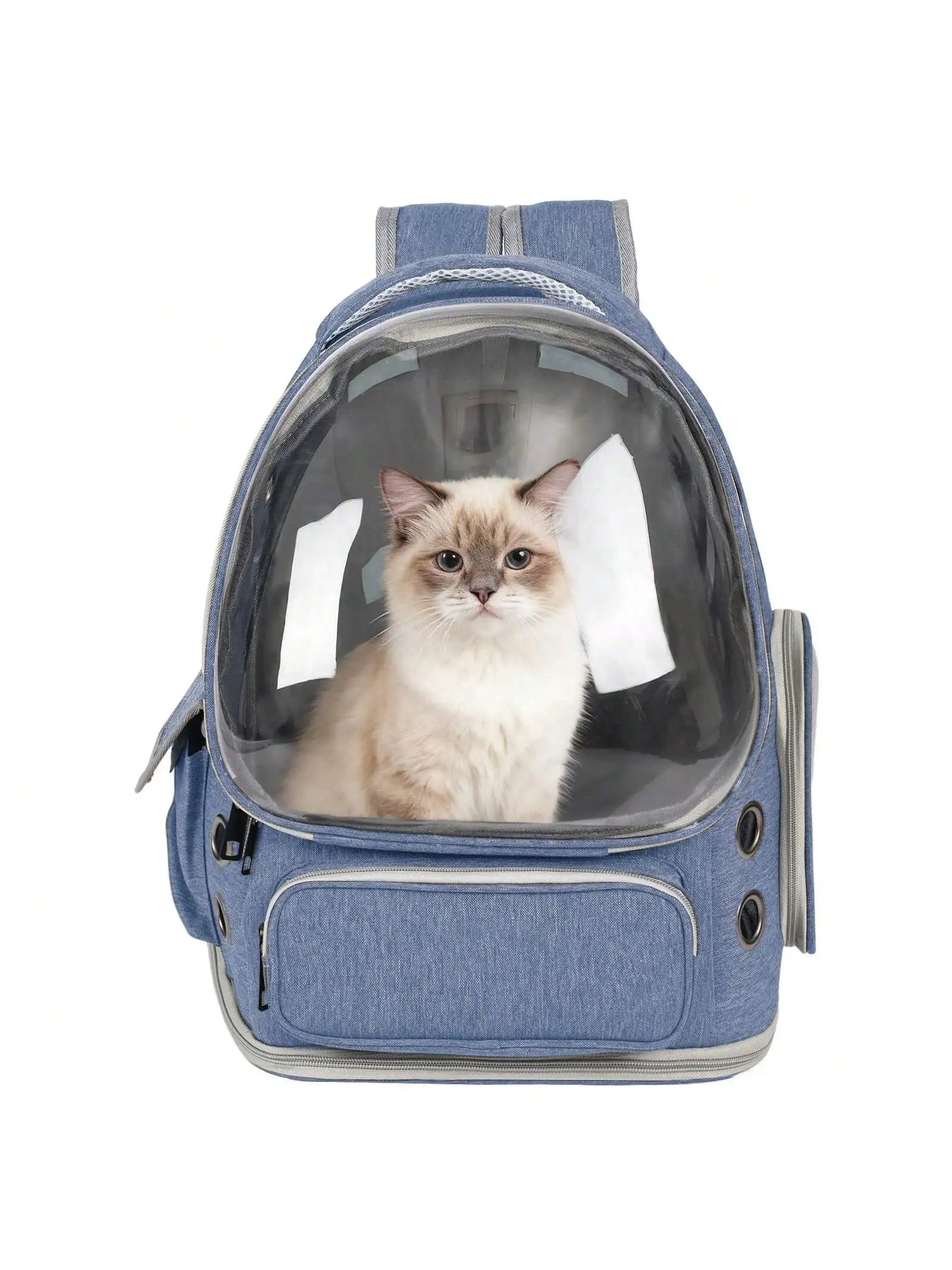 XMSJ Transparent Pet Backpack Carrier For Small Cats And Dogs