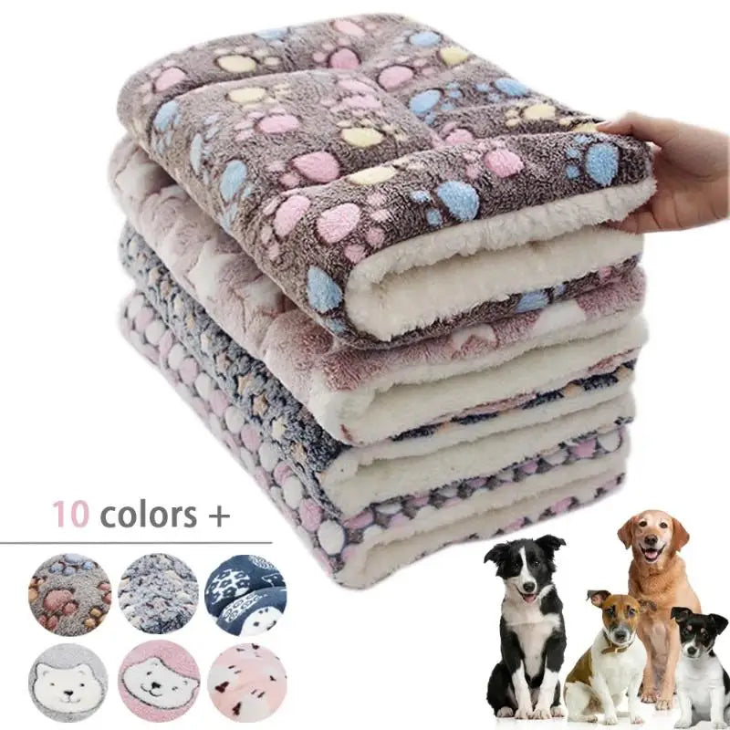 Premium Coral Fleece Pet Sleeping Mat For Dogs And Cats
