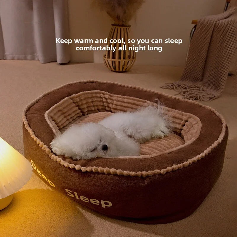 Luxuriously Soft Warm Dog Bed And Cat House Sofa Cushion