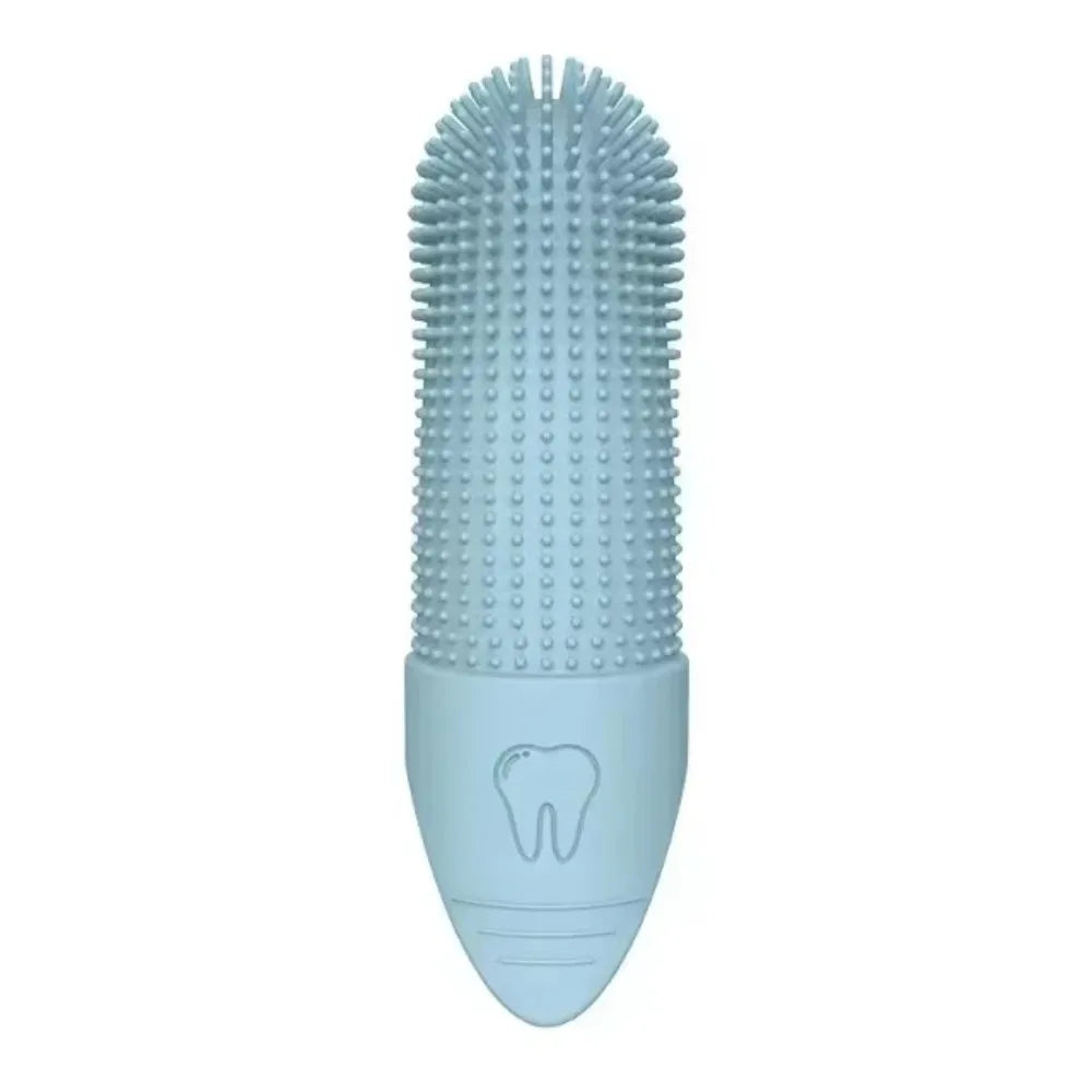 360 Degree Silicone Finger Toothbrush For Dogs And Cats