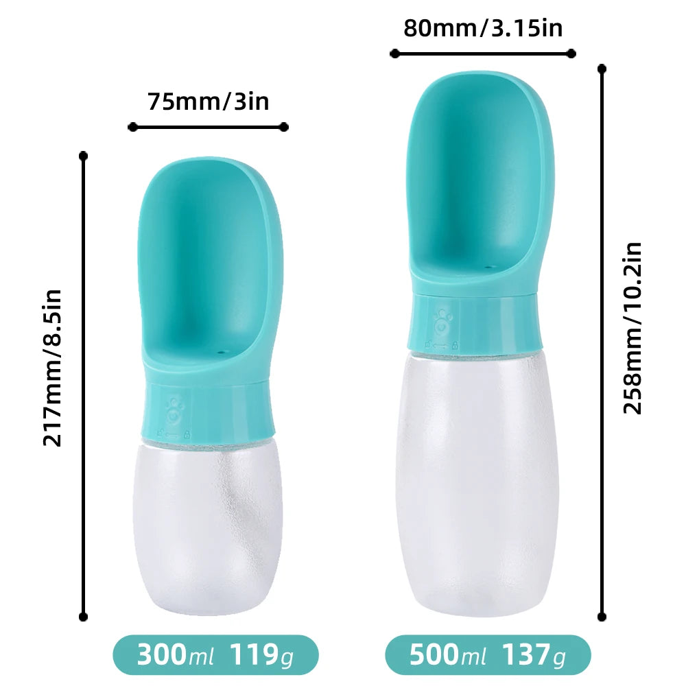 Holapet Portable Dog Water Bottle Dispenser For Pets