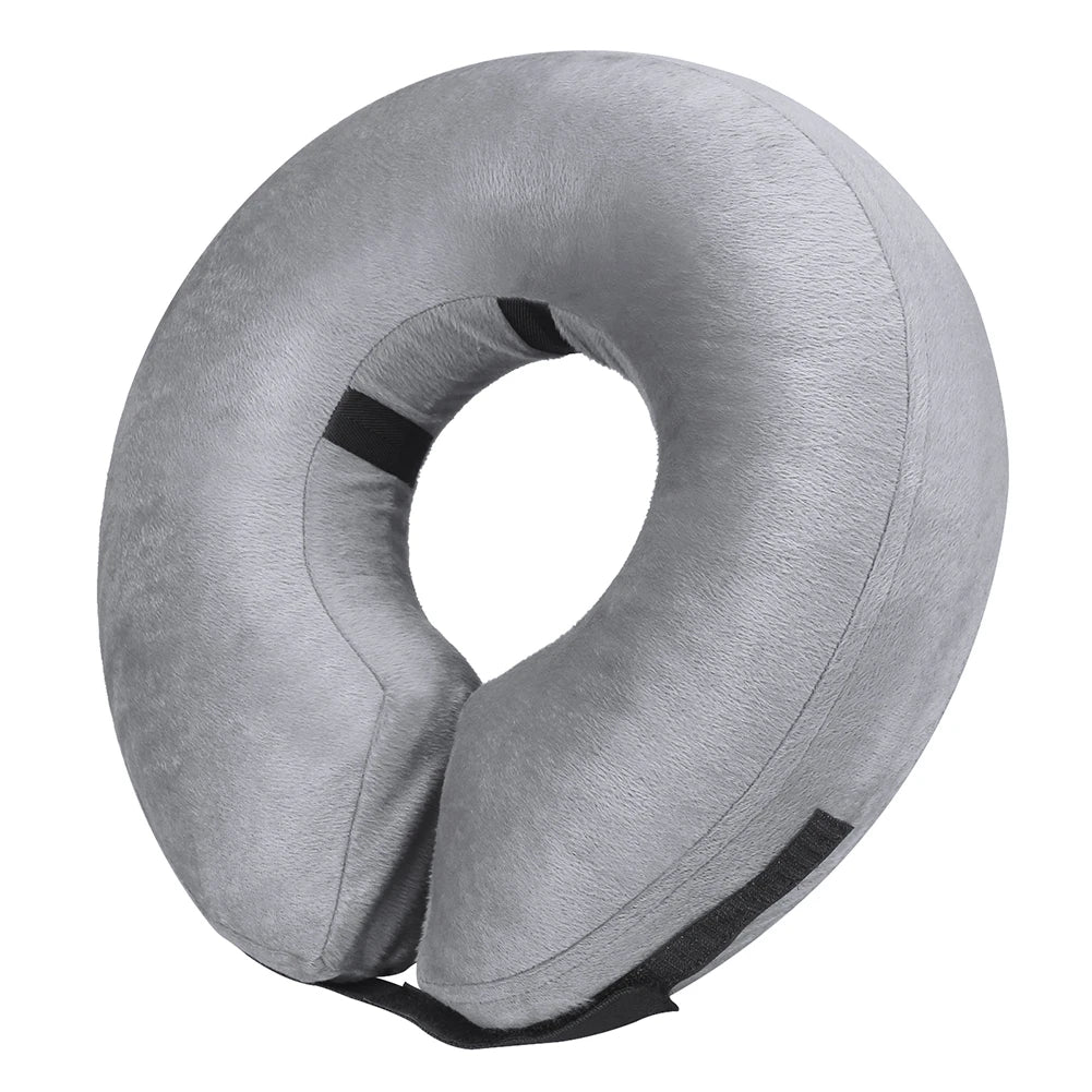 Inflatable Protective Post Surgical Pet Collar For Dogs And Cats
