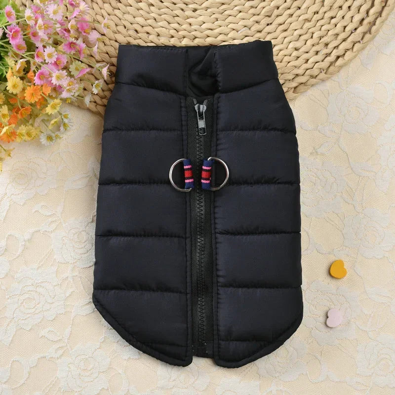 Winter Warm Dog Coat Windproof Padded Jacket For Small Dogs
