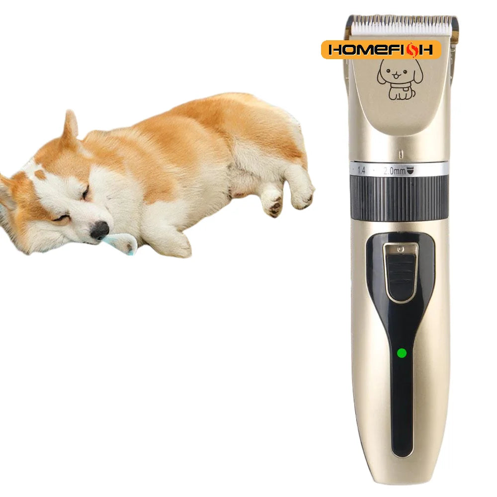 Rechargeable Pet Hair Trimmer Clipper For Dog Cat Rabbit Grooming