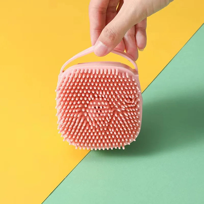 Strongwolf Silicone Pet Bath Massage Gloves Dog Cat Brush Accessory