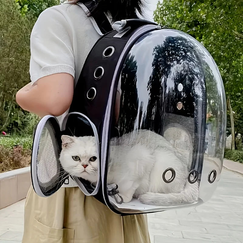 Space Capsule Cat Backpack Portable Pet Carrier For Travel