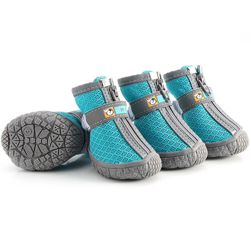 Hobbaggo Non Slip Breathable Dog Shoes With Plush Paw Protection