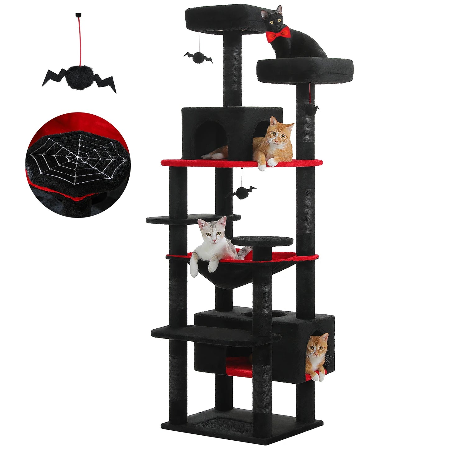 PAWZ Road Indoor Cat Tree With Sisal Scratching Posts