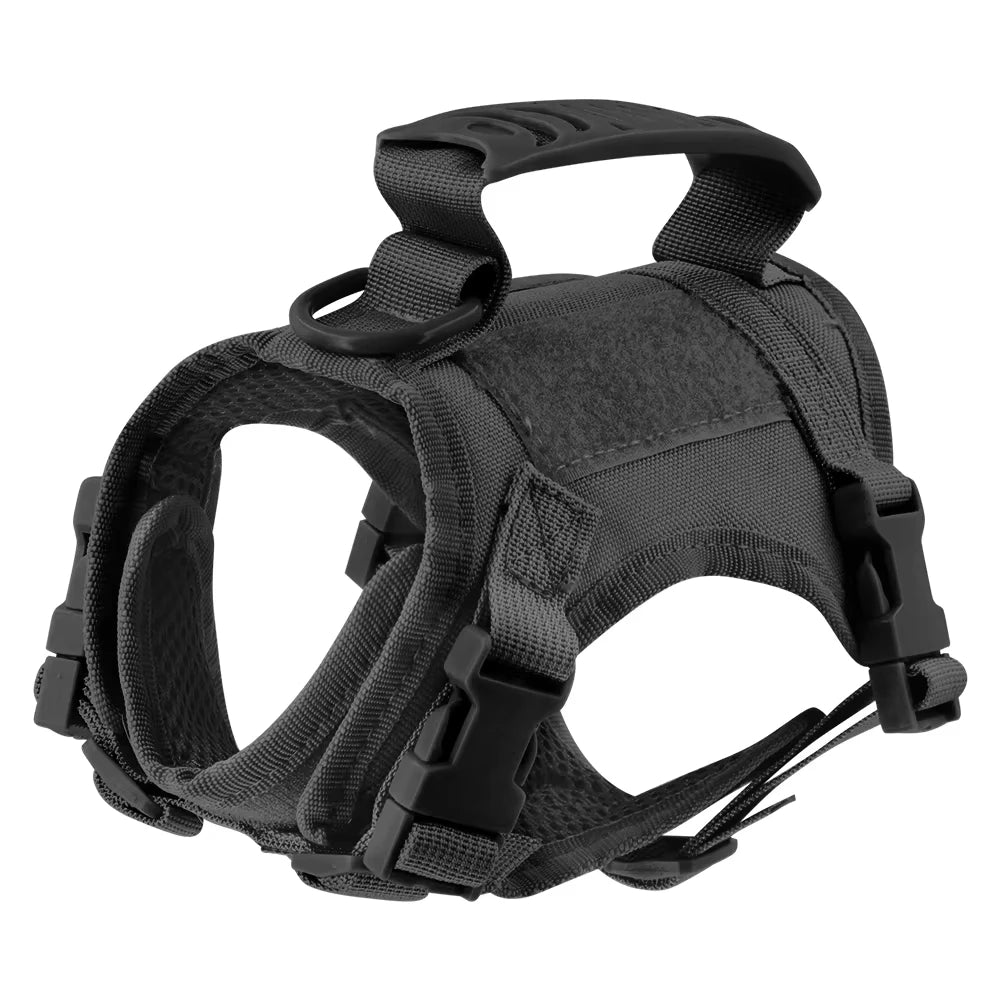 Cat Harness And Leash Set With Adjustable Straps And Handle