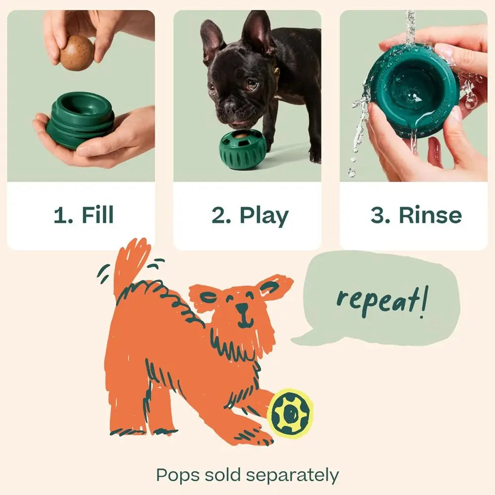Long Lasting Interactive Dog Ball Toy for Busy Dogs