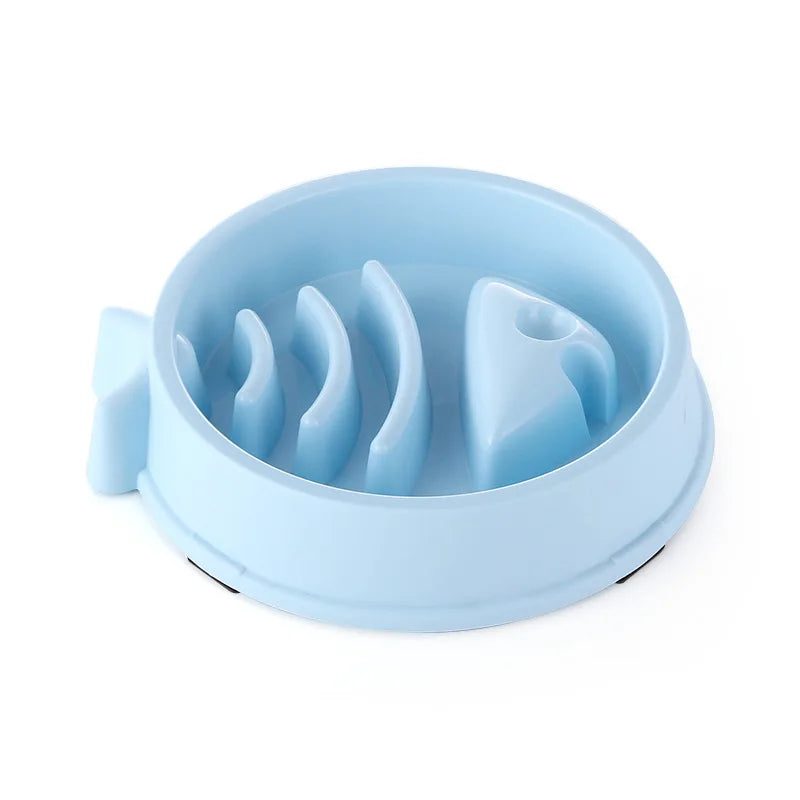 Slow Feeder Dog Bowl With Non Slip Base Maze Design