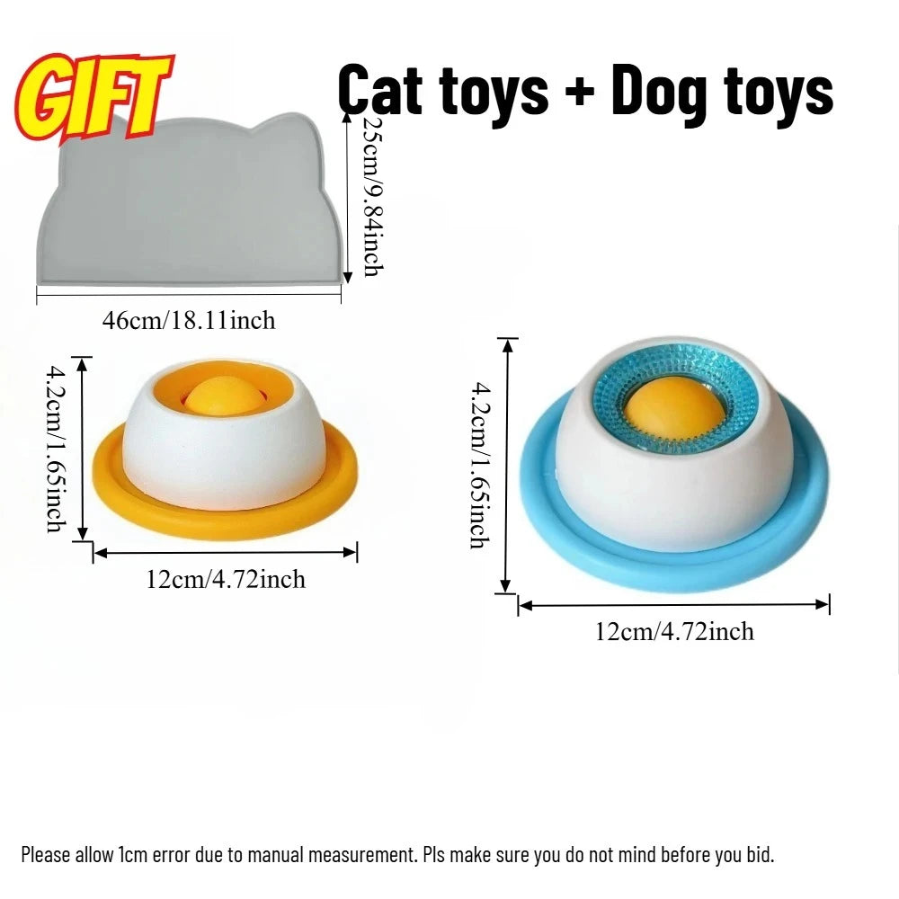 Pet Lick Mat Slow Feeder InteractivePuzzleToy For Dogs And Cats