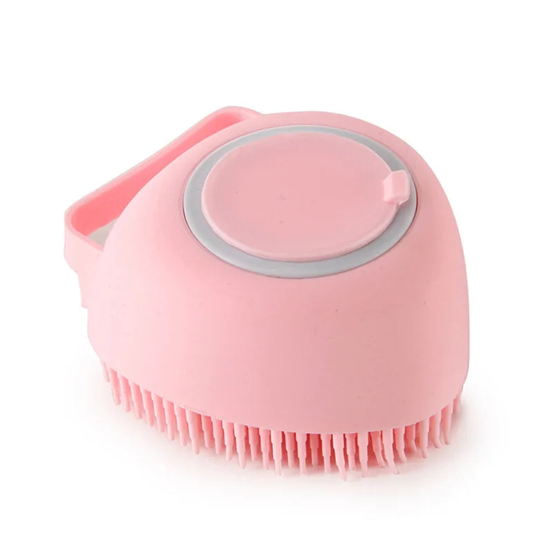 Strongwolf Silicone Pet Bath Massage Gloves Dog Cat Brush Accessory