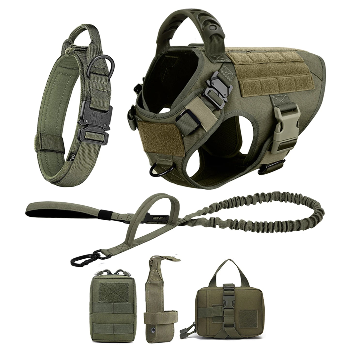 Padded Dog Harness And Leash Set For Training And Walking