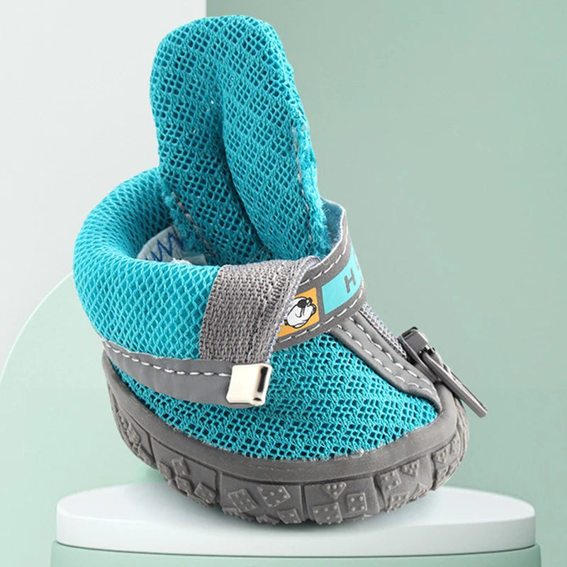 Hobbaggo Non Slip Breathable Dog Shoes With Plush Paw Protection