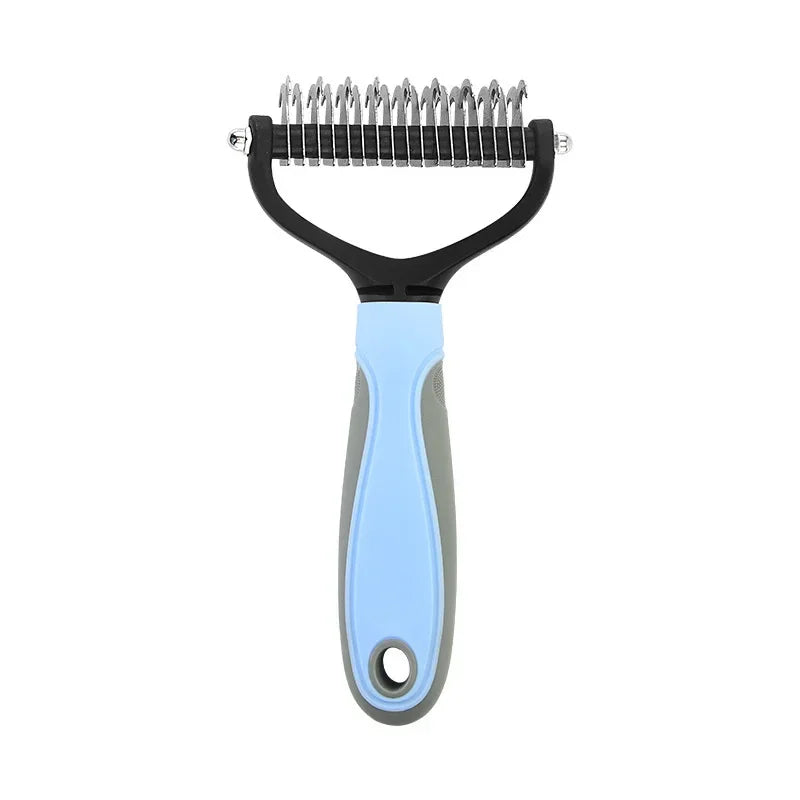 Double Sided Pet Grooming Brush For Cat And Dog Hair